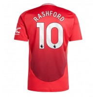 Maglia Calcio Manchester United Marcus Rashford #10 Prima Divisa 2024-25 Manica Corta